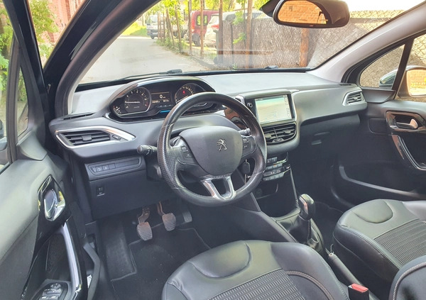 Peugeot 208 cena 24900 przebieg: 146393, rok produkcji 2014 z Mława małe 254